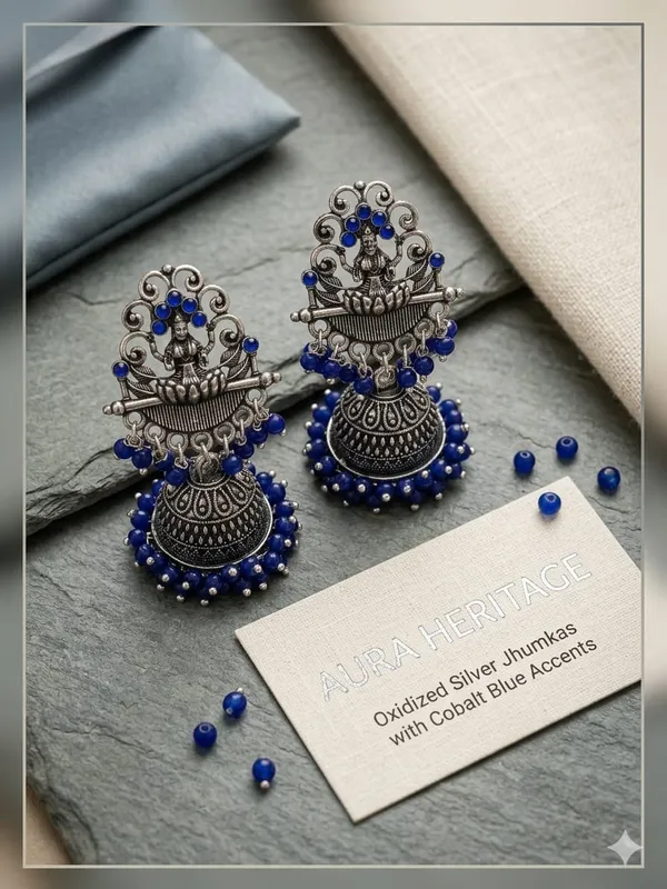 OXYDIZED_LAKSHMI_TEMPLE_JHUMKAS