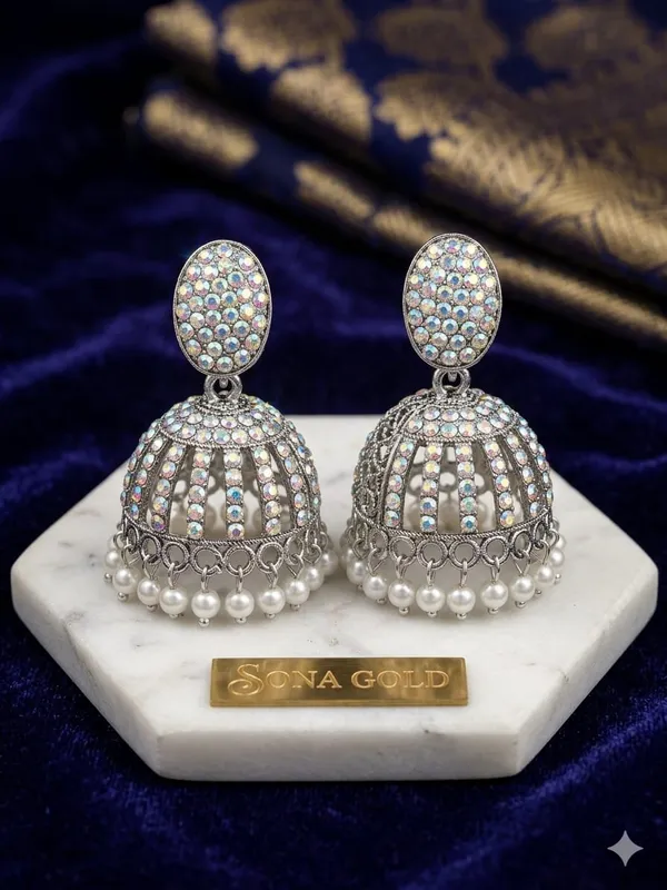 Stunning_Silver_Jhumka