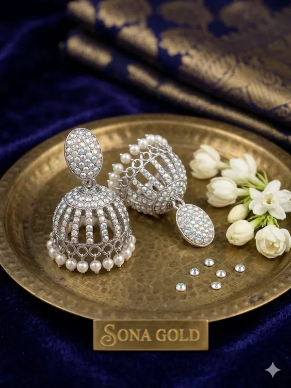 Stunning_Silver_Jhumka