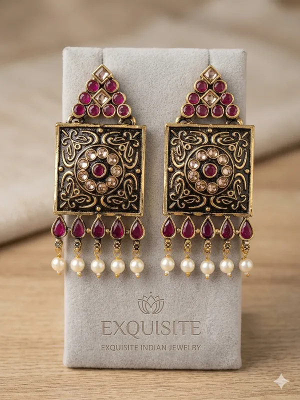 ANTIQUE_SQUARE_KUNDAN_DANGLER
