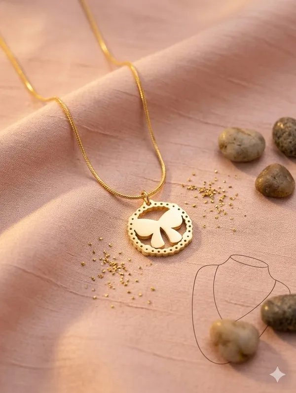 GOLD_BOW_PENDANT_NECKLACE