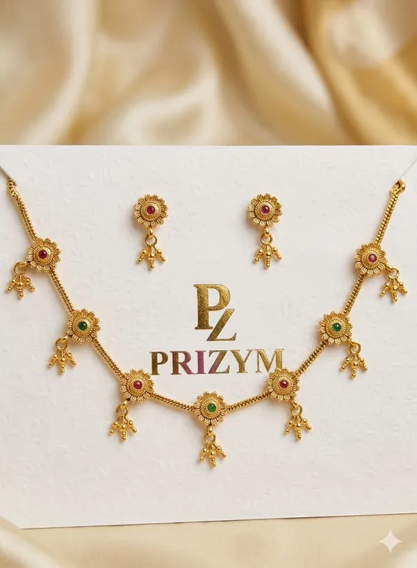 GOLD_COLORED_FLORAL_NECKLACE_AND_EARRING_SET