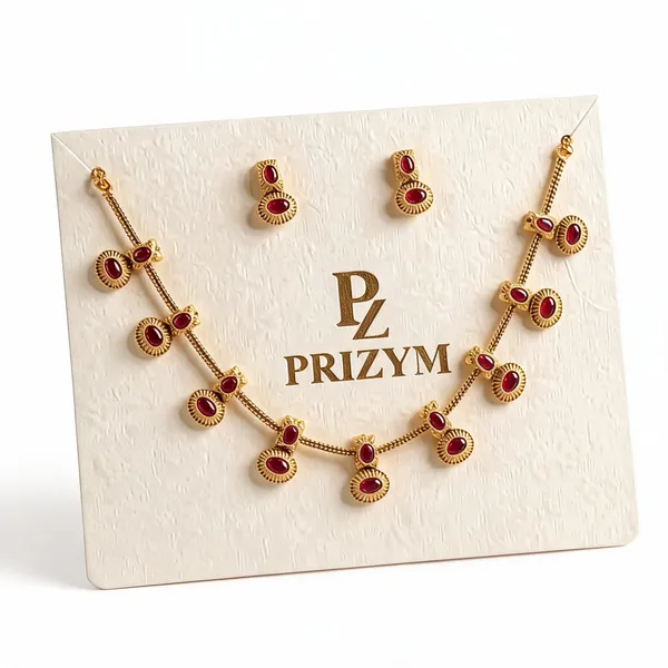 Gold_Toned_Ruby_Stone_Intricate_Chain_Jewellery_Set_For_Women