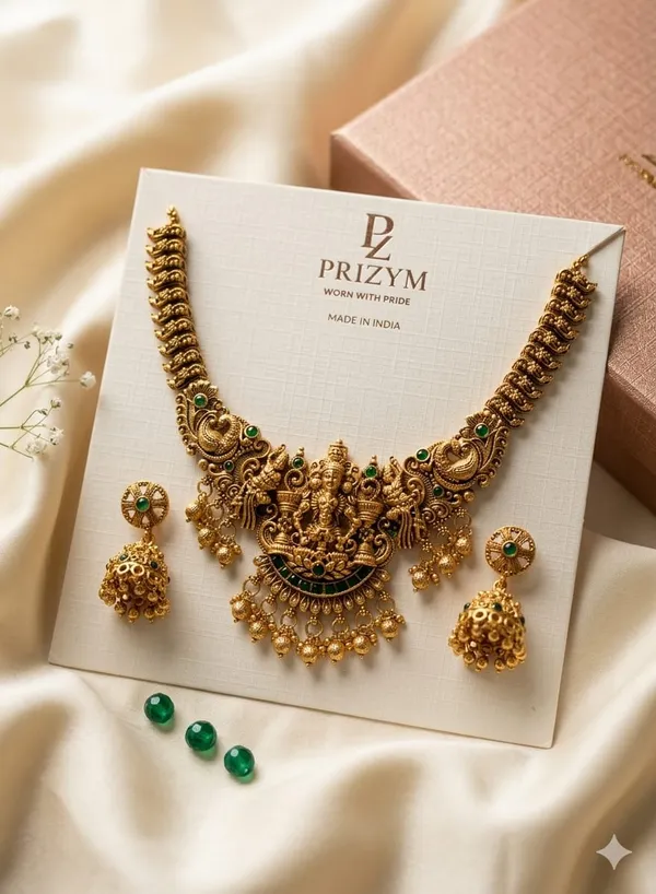 ANTIQUE_GOLD_PLATED_NECKLACE_SET