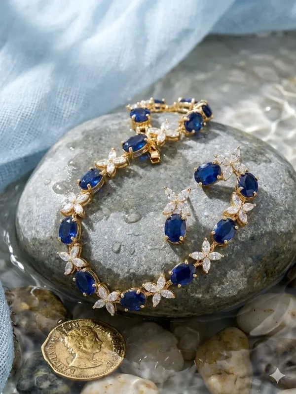 BLUE_SAPPHIRE_AND_DIAMOND_NECKLACE_AND_E