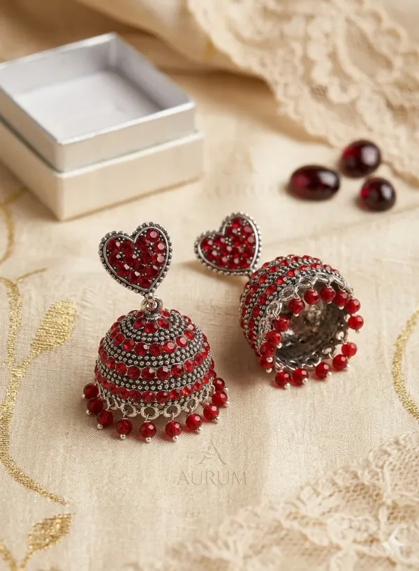 RED_HEART_JHUMKA_EARRINGS