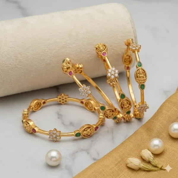 GOLD_PLATED__LEKSHMI_BANGLES_(PACK_OF_4)