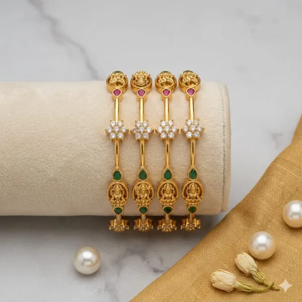 GOLD_PLATED__LEKSHMI_BANGLES_(PACK_OF_4)