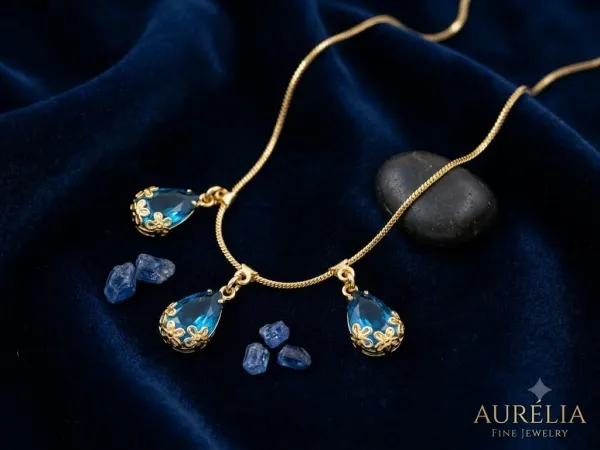SKY_BLUE_TEARDROP_NECKLACE