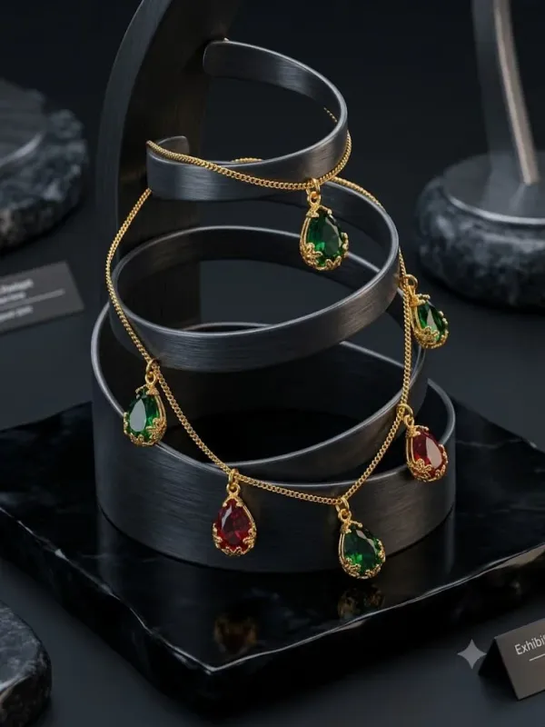 MULTI_TEARDROP_NECKLACE