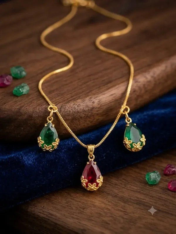 TEARDROP_GEM_NECKLACE