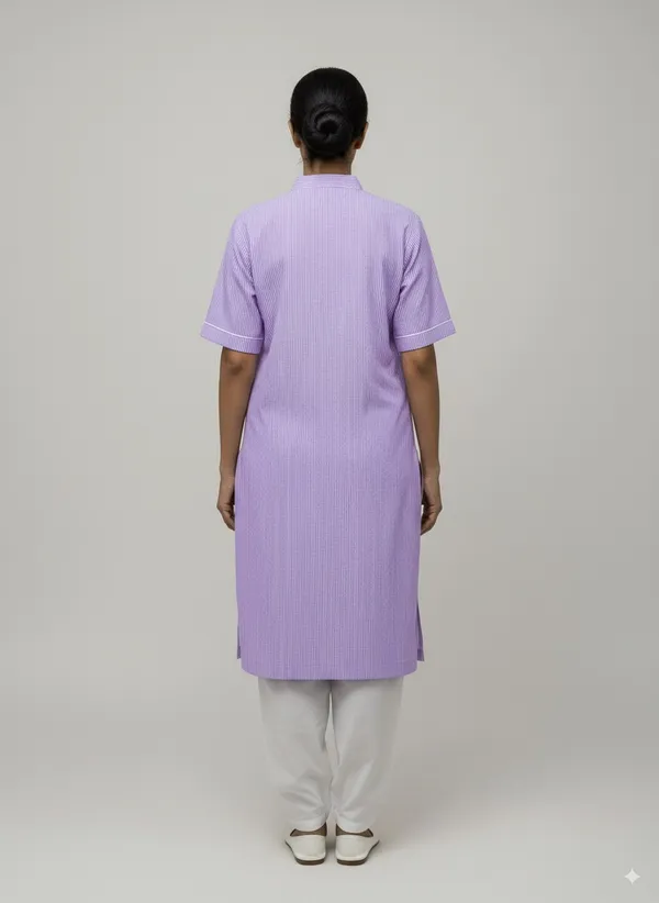 Women’S_Purple_Kurta_Set_–_Striped_Kurta_With_White_Salwar