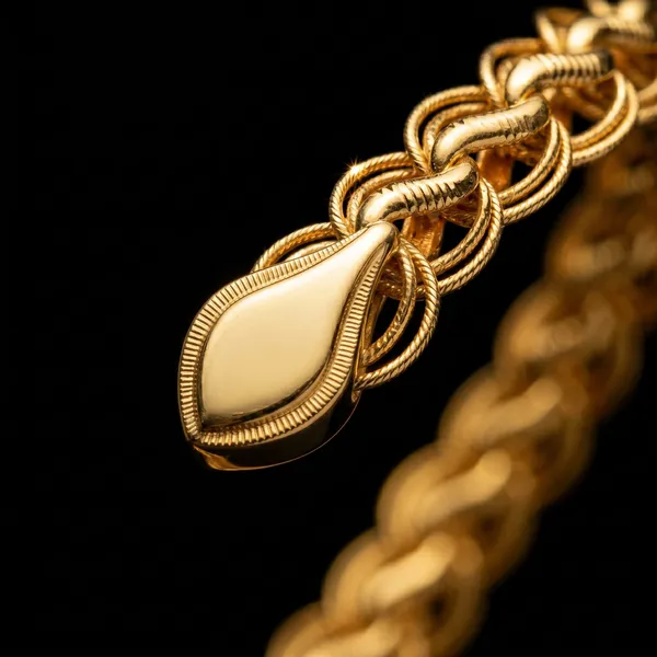 Gold_Plated_Stainless_Steel_Double_Link_Chain_Bracelet_For_Men