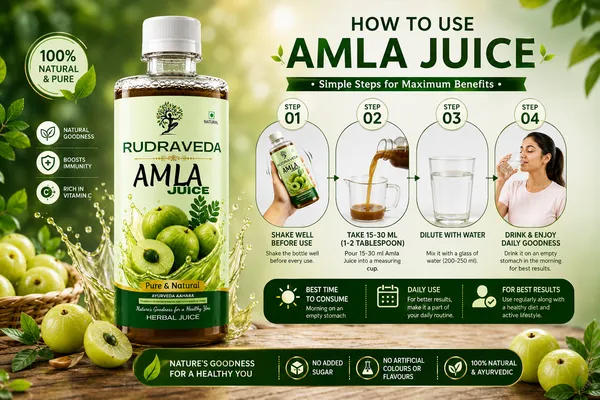 RUDRAVEDA_Amla_Juice_|_Pure_Indian_Gooseberry_Juice_|_Natural_Herbal_Health_Drink_|_Rich_in_Vitamin_C_|_Daily_Wellness_Juice_