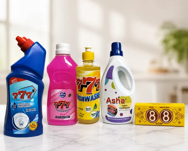 Asha's_88_Washing_Soap_Bar_Pack_+_Asha_Lime_Fresh_Fabric_Conditioner_After_Wash_1_Ltr_+_777_Fresh_Lemon_Dishwash_Gel_+_777_Rose_Handwash_+_777_Extra_Thick_Disinfectant_Toilet_Cleaner_500_Ml_Combo_Set