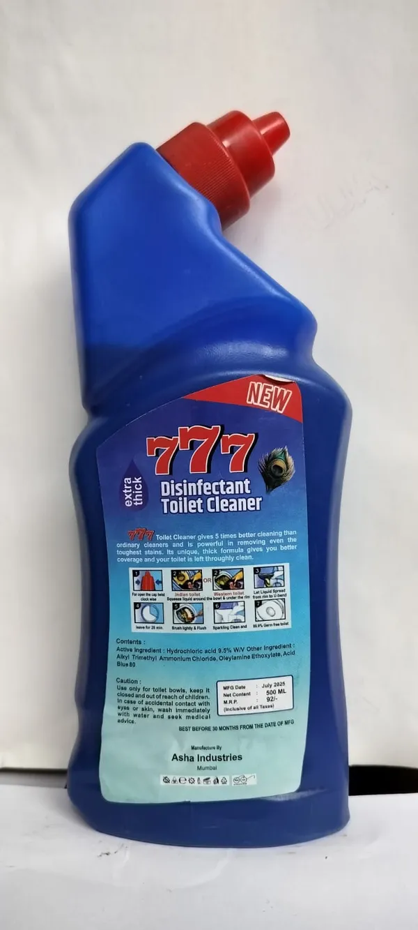 777_Extra_Thick_Disinfectant_Toilet_Cleaner_500_Ml_+_777_Camphor_Premium_Concentrate_Floor_Cleaner_Combo_Set