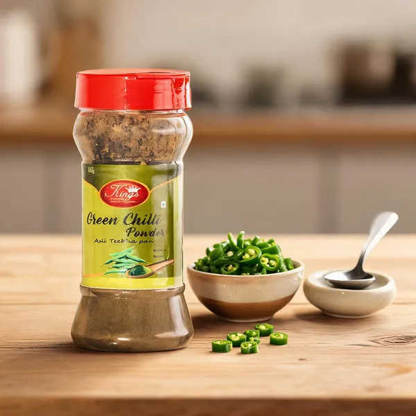 Green_Chilli_Powder_Healthy_Addition_To_Your_Kitchen_Include_With_Pure_Ingredients_Gluten_Free_No_Preservatives_Or_Additives_Easy_To_Use_In_Meal_Plan_And_Store_Long_Time_100Gm