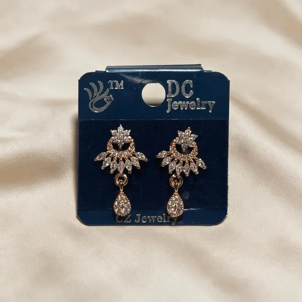 Gold_Alloy_Crystal_Floral_Drop_Earrings_For_Women