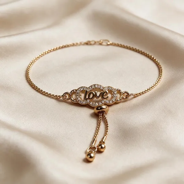 Gold_Alloy_Love_Motif_Adjustable_Bracelet_For_Women