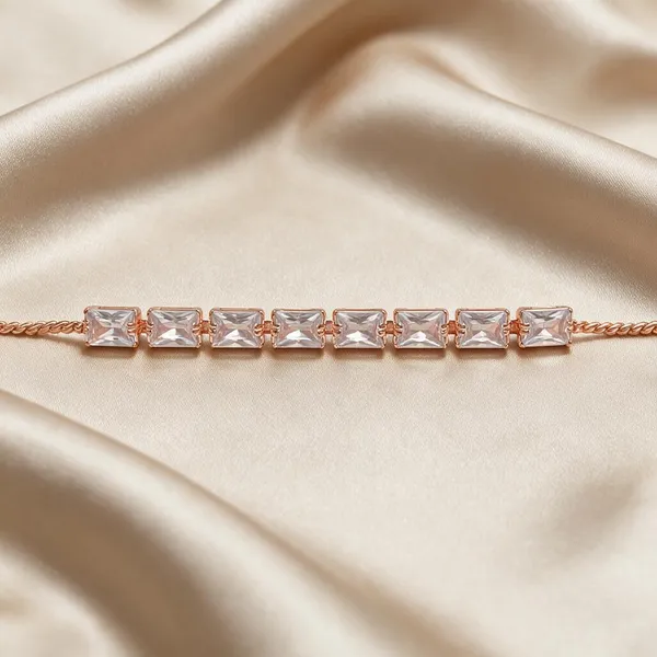 Rose_Gold_Alloy_Rectangular_Stone_Chain_Bracelet_For_Women