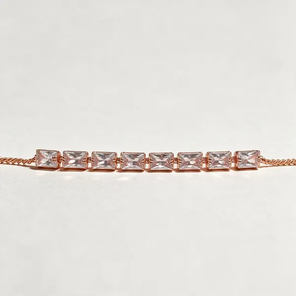 Rose_Gold_Alloy_Rectangular_Stone_Chain_Bracelet_For_Women