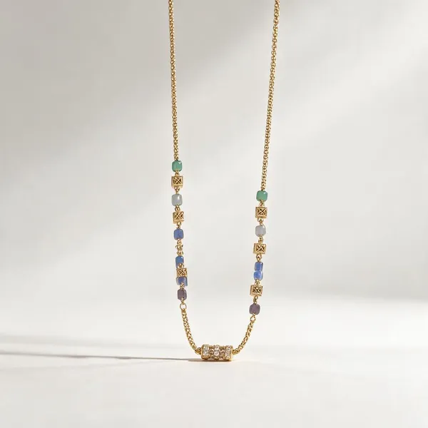 Gold_Alloy_Multicolour_Beaded_Long_Necklace_For_Women