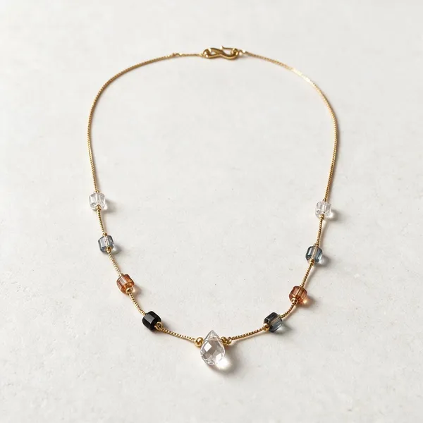 Gold_Alloy_Multicolour_Beaded_Pendant_Necklace_For_Women