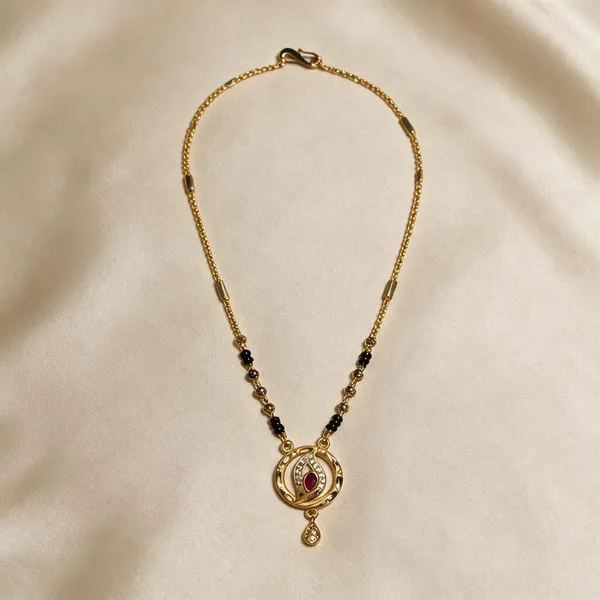 Black_Beaded_Gold_Alloy_Mangalsutra_Necklace_For_Women