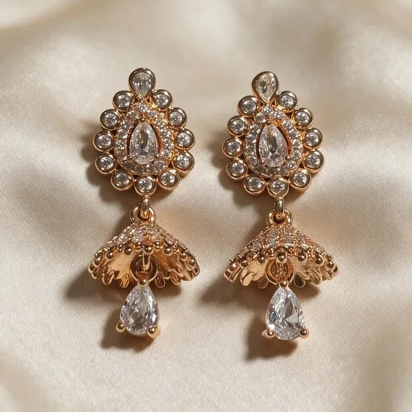 Gold_Alloy_Stone_Studded_Floral_Jhumka_Earrings_For_Women