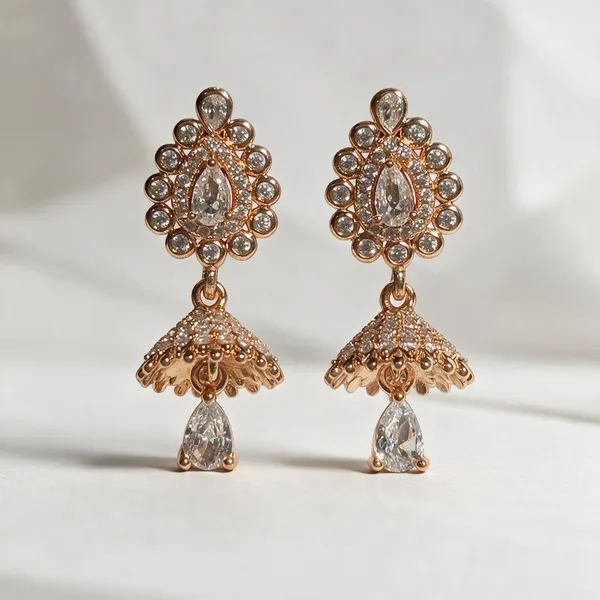 Gold_Alloy_Stone_Studded_Floral_Jhumka_Earrings_For_Women