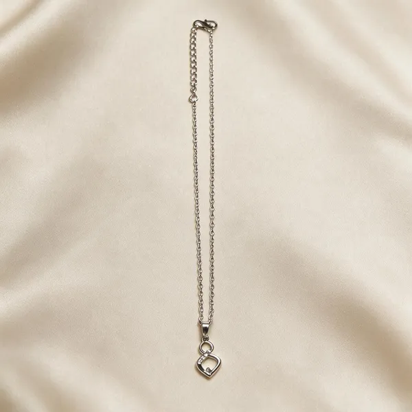 Silver_Alloy_Heart_Accent_Chain_Necklace_For_Women
