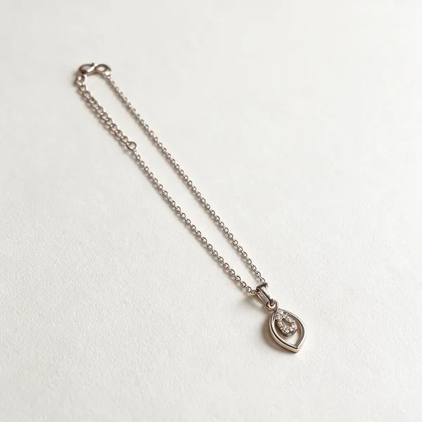 Silver_Alloy_Teardrop_Pendant_Necklace_For_Women