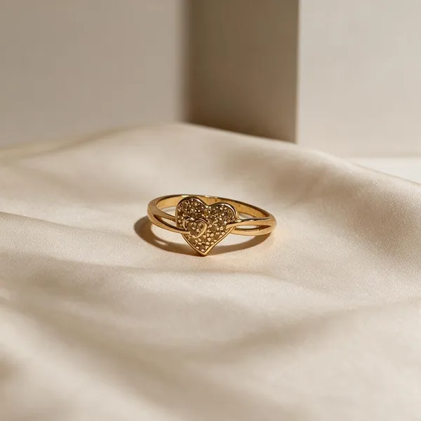 Gold_Alloy_Double_Band_Heart_Design_Ring_For_Women