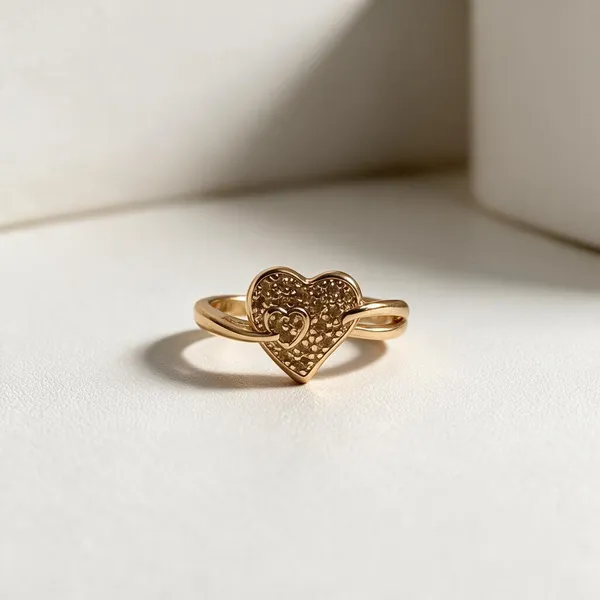 Gold_Alloy_Double_Band_Heart_Design_Ring_For_Women