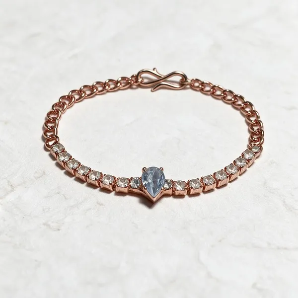 Rose_Gold_Alloy_Crystal_Blue_Heart_Charm_Bracelet_For_Women