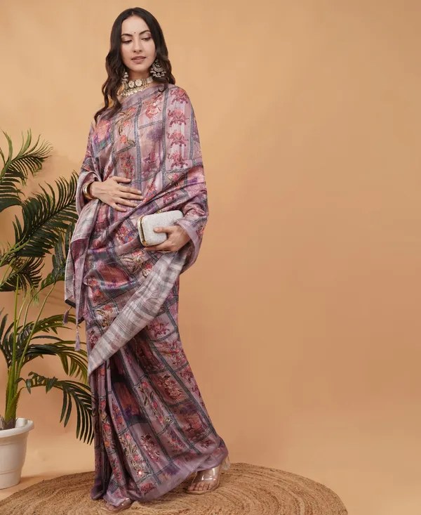 Mauve_Amarveli_Silk_Zari_Printed_Saree_For_Women