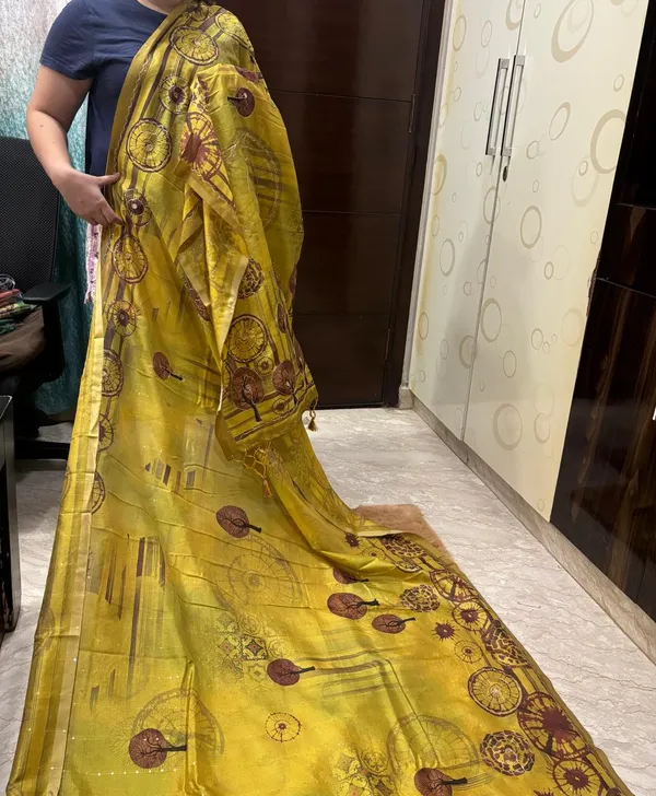 Yellow_Jhakat_Silk_Zari_Printed_Saree_For_Women