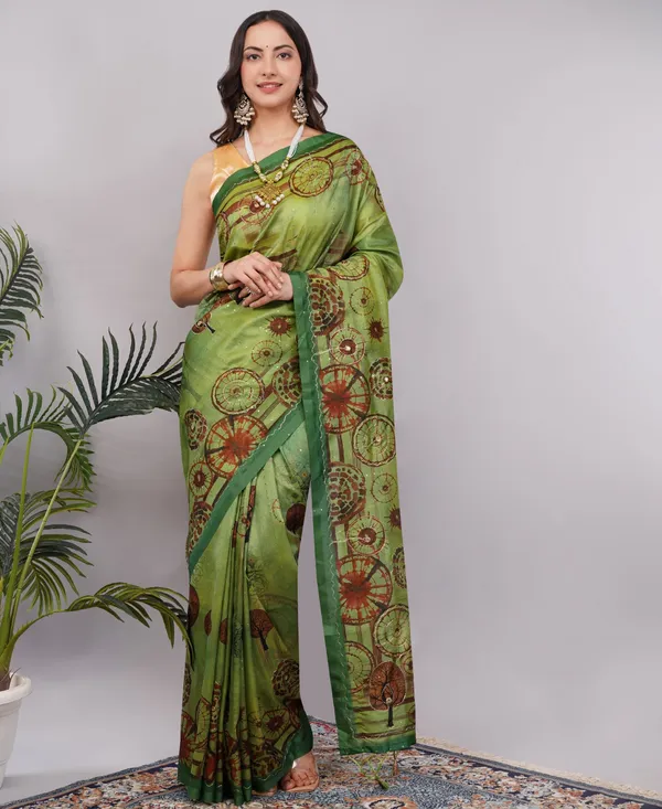 Green_Jhakat_Silk_Zari_Circular_Motif_Print_Saree_For_Women