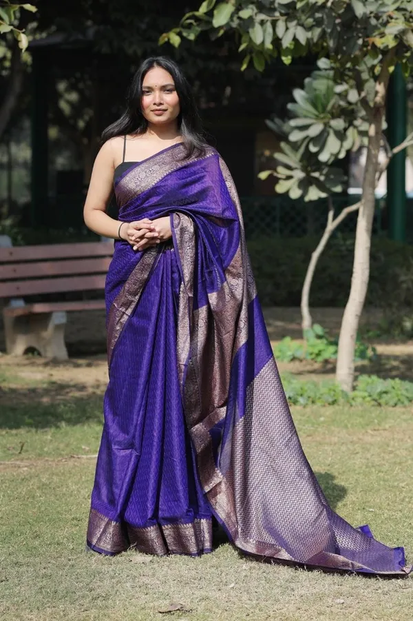 Purple_Silk_Woven_Meenakari_Saree_For_Women
