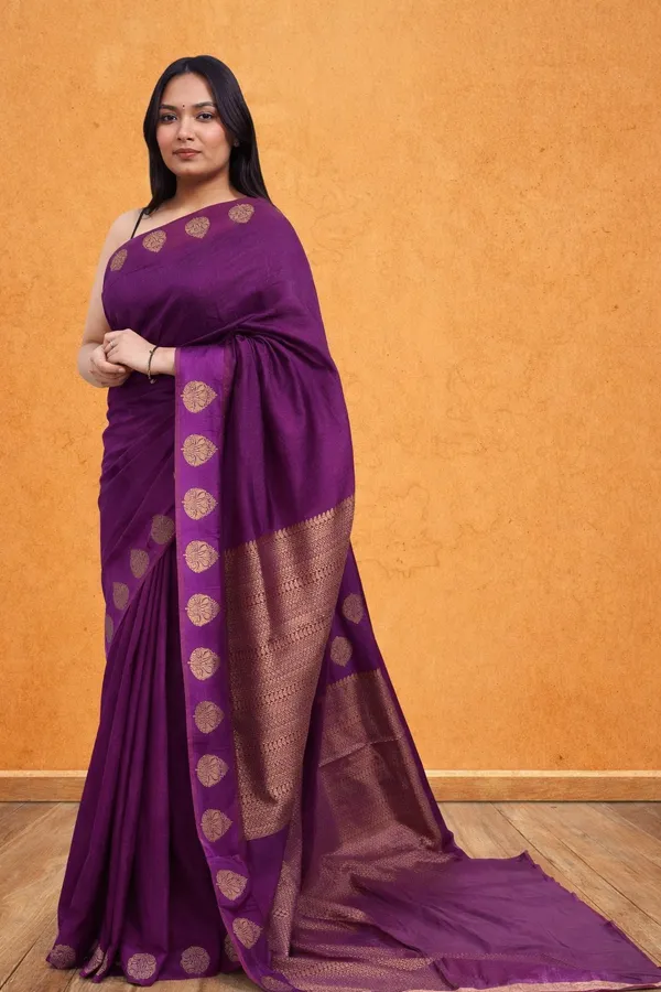 Purple_Silk_Meenakari_Paisley_Motif_Saree_For_Women