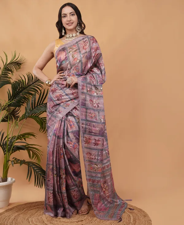Mauve_Amarveli_Silk_Zari_Printed_Saree_For_Women