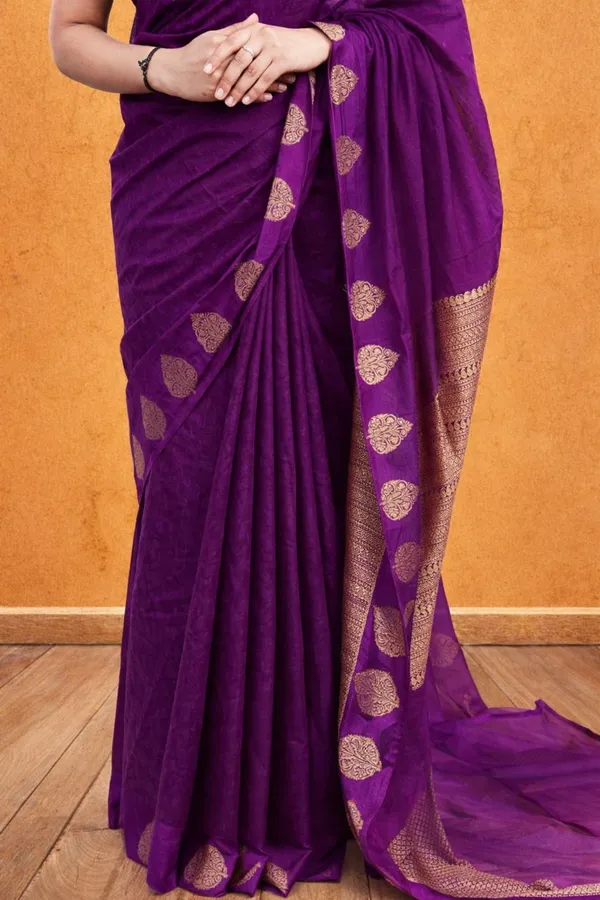 Purple_Silk_Meenakari_Paisley_Motif_Saree_For_Women