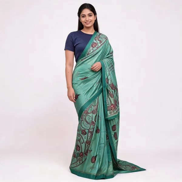 Green_Jhakat_Silk_Zari_Floral_Printed_Saree_For_Women