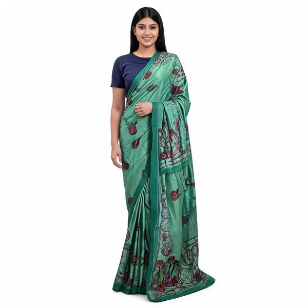 Green_Jhakat_Silk_Zari_Floral_Printed_Saree_For_Women