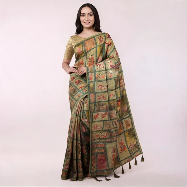 Multicolour_Amarveli_Silk_Zari_Printed_Saree_For_Women