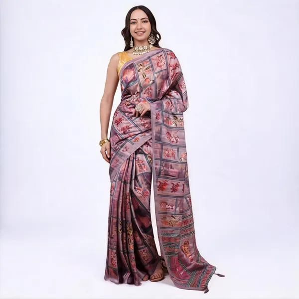 Mauve_Amarveli_Silk_Zari_Printed_Saree_For_Women
