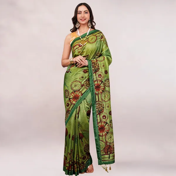 Green_Jhakat_Silk_Zari_Circular_Motif_Print_Saree_For_Women