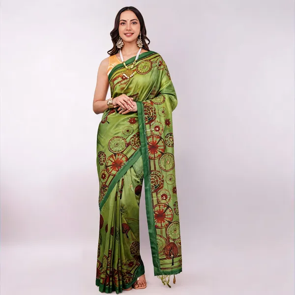 Green_Jhakat_Silk_Zari_Circular_Motif_Print_Saree_For_Women