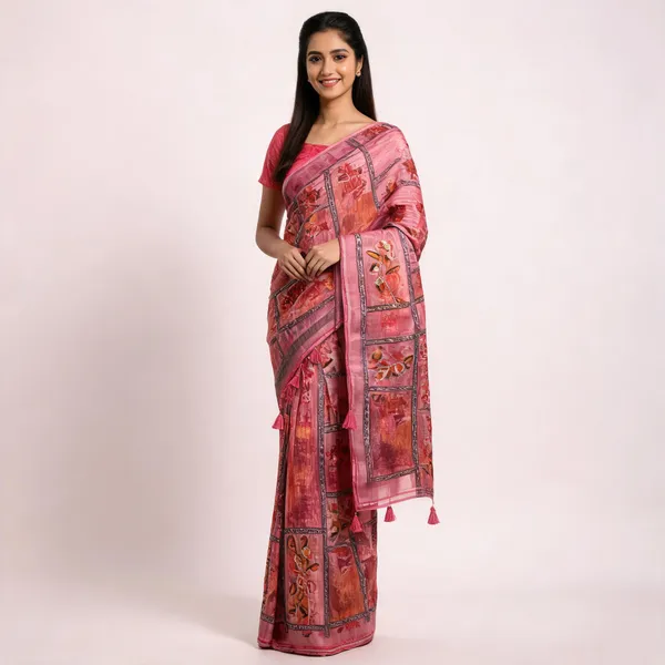 Pink_Amarveli_Silk_Floral_Printed_Tassel_Scarf_For_Women