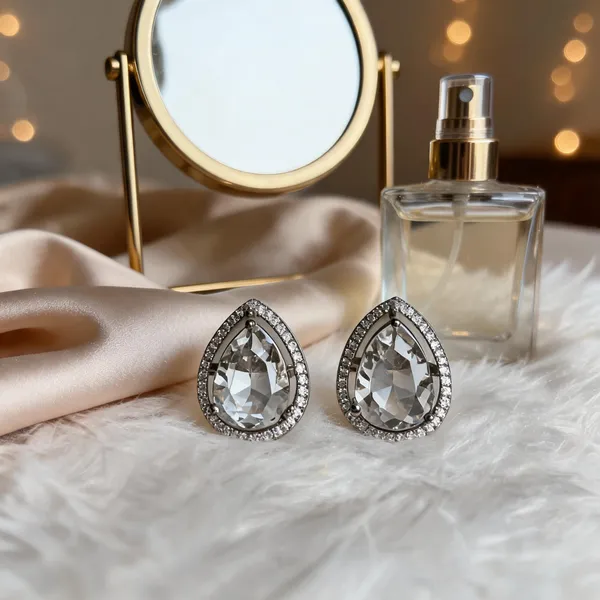 Silver_Brass_Teardrop_Crystal_Earrings_For_Women